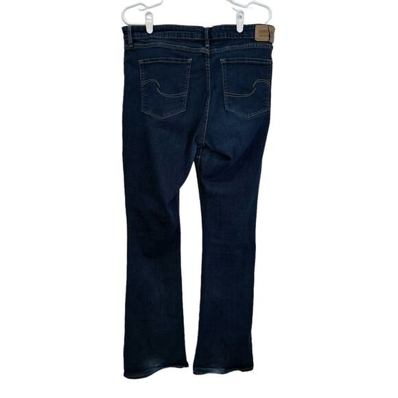 Signature by Levi Strauss & Co. Modern Bootcut Jeans Dark Wash Denim Women's - Picture 2 of 12